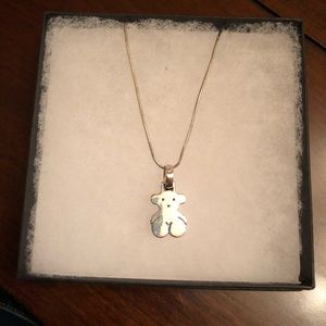 Tous bear necklace